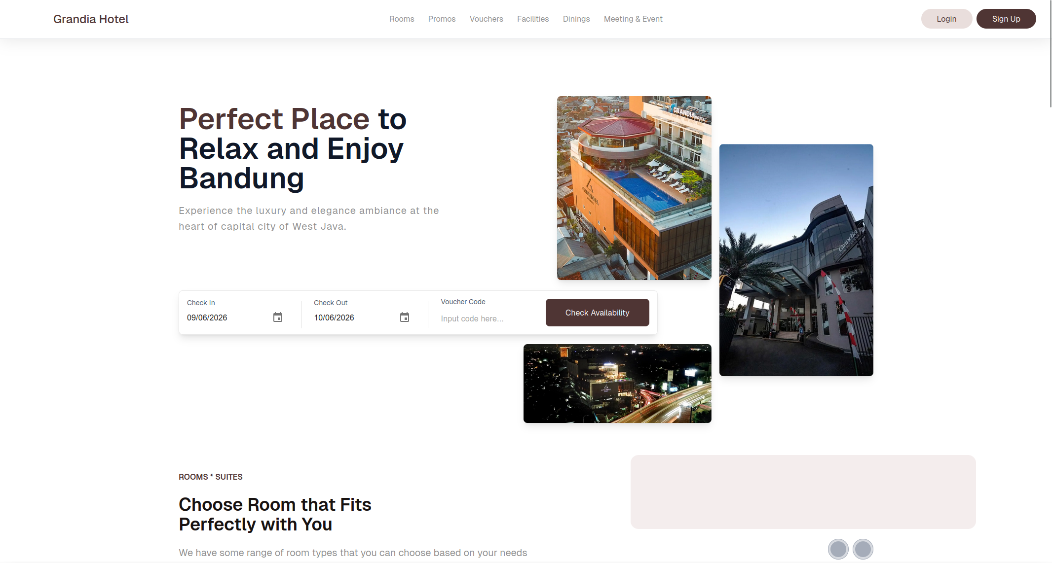 Grandia Booking Engine